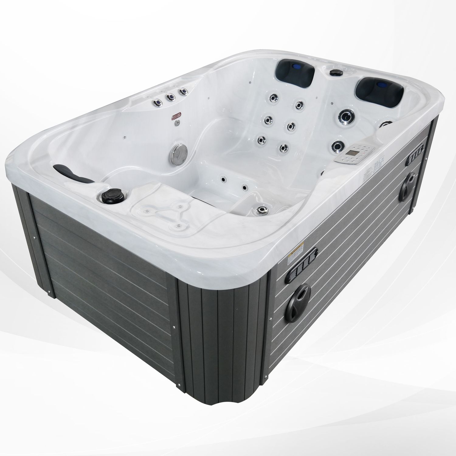 604 Outdoor Whirlpool Spa TINO Weiss 2