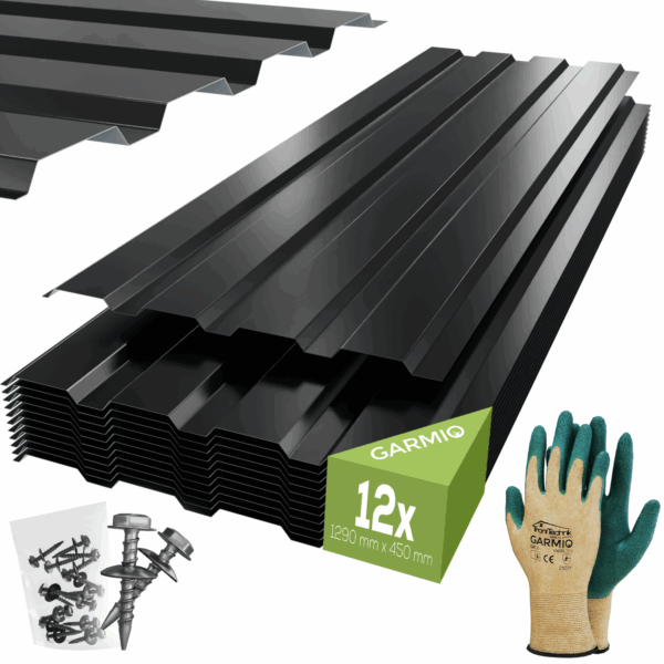 GARMIO® Profilblech Trapezblech Amalfi 129 SET (12 Stück)