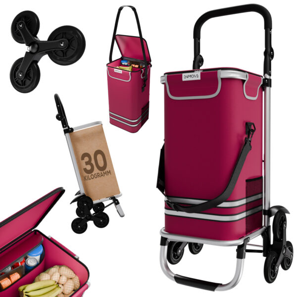 24MOVE® Trolley ALEGRE rot