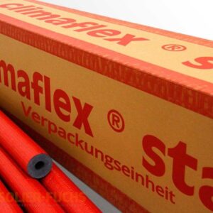 Rohrisolierung 2m PE Isolierschlauch NMC Climaflex Stabil | 9mm Isolierstärke | Karton