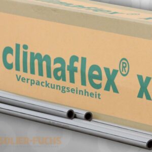 Rohrisolierung 2m PE selbstklebend Isolierschlauch 9mm Isolierstärke NMC Climaflex naturefoam easy VPE