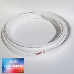 Isolierte Kupfer Kältemittelleitung 5/8"""" (15,88 mm) - 25 Meter Ring""