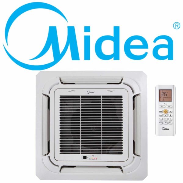 Midea 4 Wege Deckenkassette inkl. Paneel MCA3U-12FNXDO 3,52 kW""