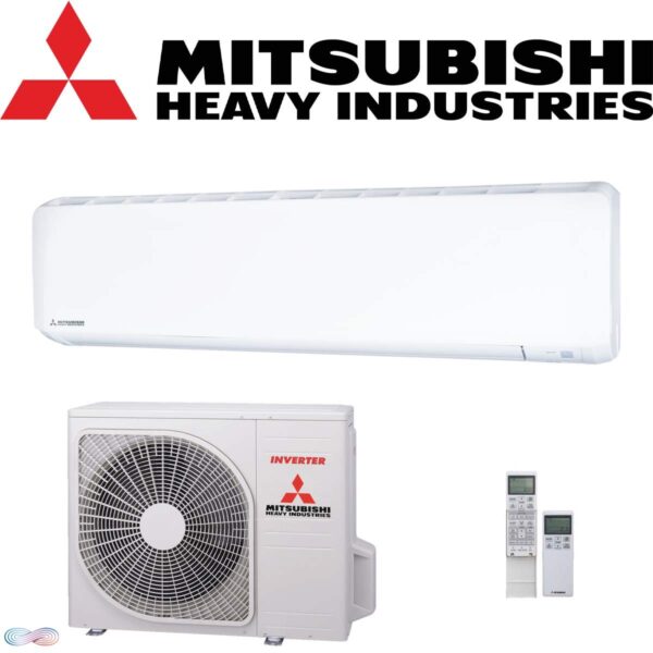 Mitsubishi Heavy Klimaanlage 8,0 kW SRK80ZR-WF | Singlesplit Set""