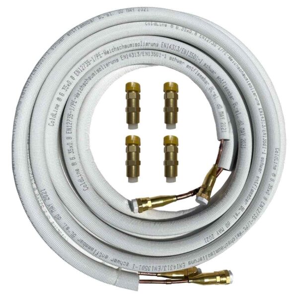 Quick Connect 1/4"""" + 3/8"""" mit Anschlussarmaturen - 5 Meter""