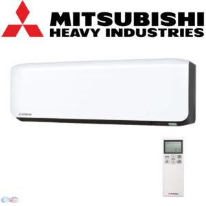 Mitsubishi Heavy Wandgerät SRK15ZS-WF 1,5 kW | Schwarz - Weiß""