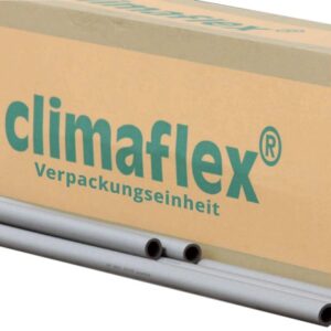 Rohrisolierung PE 2m Isolierschlauch 9mm Isolierstärke | NMC Climaflex Karton | GEG