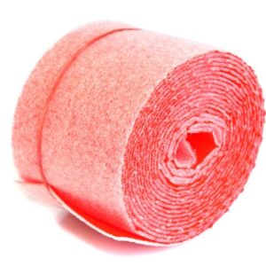 Wickelstreifen / Wickelband PE mit roter Schutzhaut 100 mm | 3,6 m / Rolle
