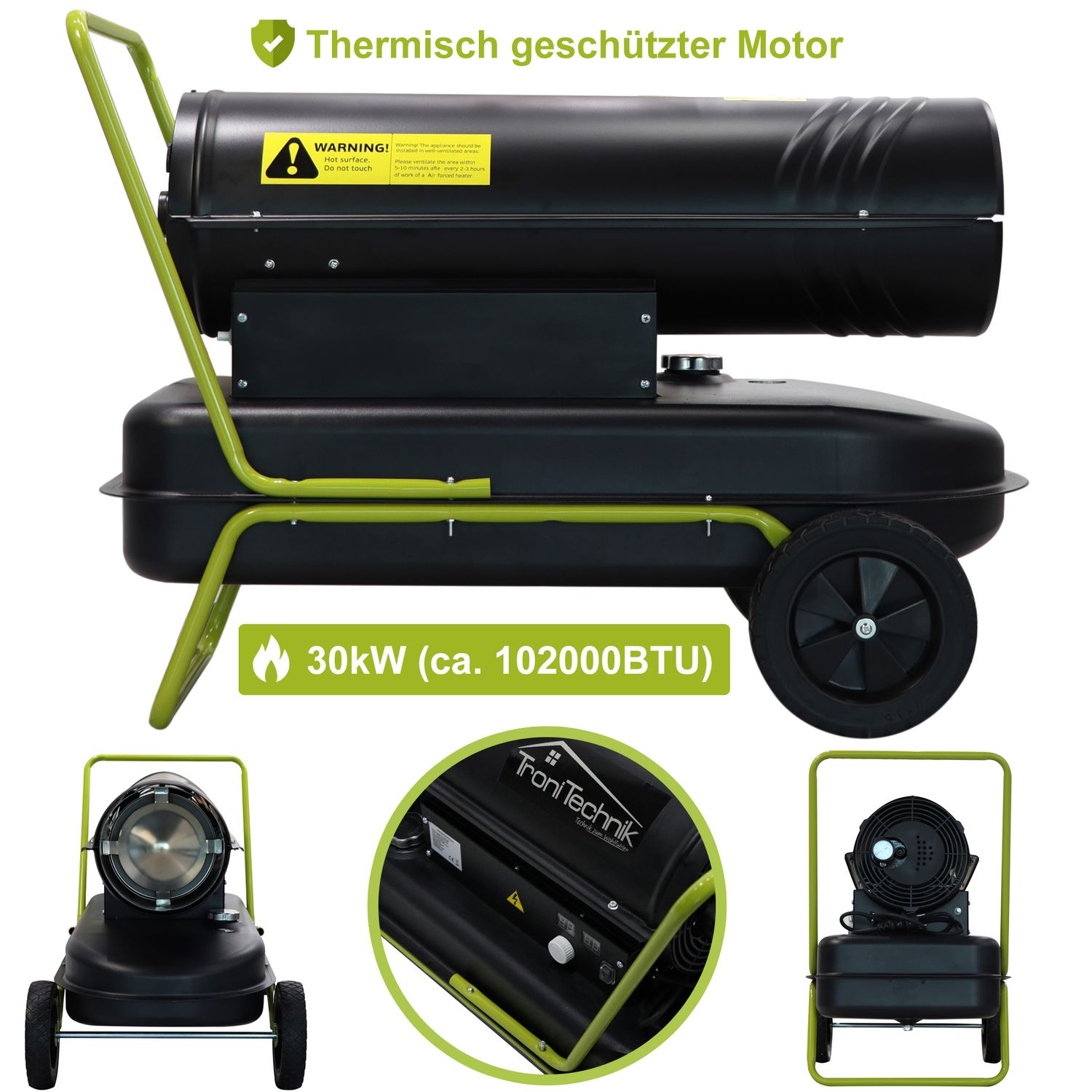 Diesel Heizkanone Dieselkanone TT-HK-243 (30kW) 2 552 Heizkanone TT HK 243