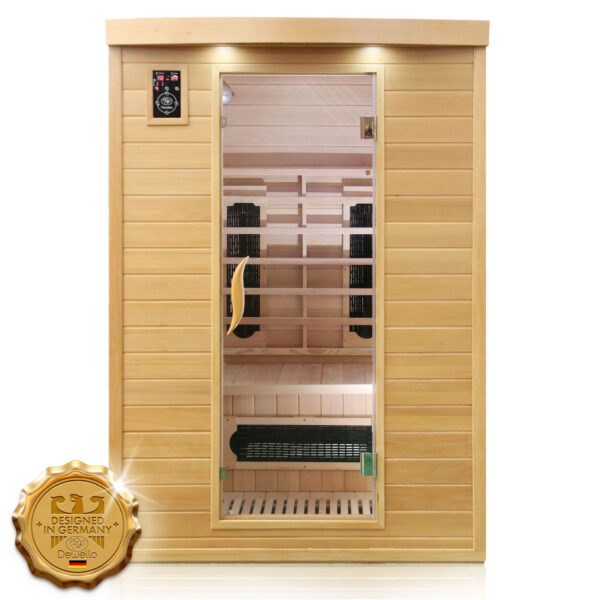 Dewello Infrarotkabine LAVAL PLUS 135x105