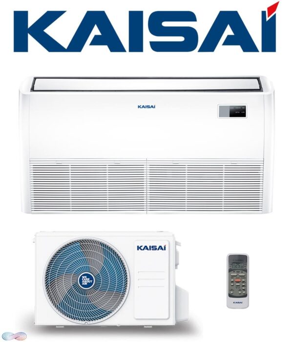 KAISAI Klimaanlage SET KUE-18 Truhe Stand-/Deckengerät 5,3 kW...