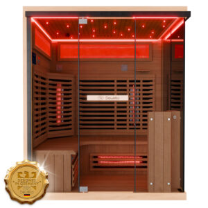 Dewello Infrarotkabine KENORA 160cm x 120cm