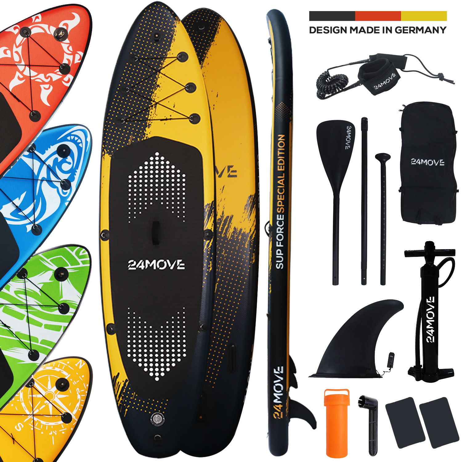 24MOVE® Standup Paddle SUP Board Set SPECIAL FORCE 366 8 746 24MOVE Standup Paddle SUP Board Set SPECIAL FORCE 366 1