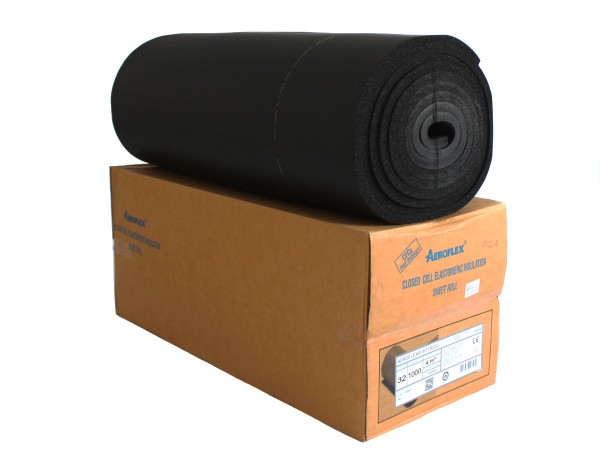 Isoliermatte UV & Hochtemperatur Beständig 32 mm Dämmdicke | Aeroflex Roll (HT) Kautschuk (EPDM) 1 Isoliermatte UV & Hochtemperatur Beständig 32 mm Dämmdicke | Aeroflex Roll (HT) Kautschuk (EPDM)