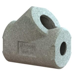 Rohrisolierung Dämmkappen für Schrägsitzventile mit Außengewinde | GWK Serie MS-AG EPP-Box