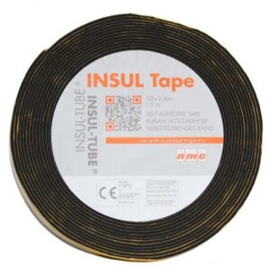 Kautschukband selbstklebend Wickelband für Kautschuk Rohrisolierung 15m Rolle schwarz