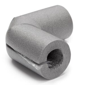 Rohrisolierung PE Bogen / Winkel 90° | 13mm Isolierstärke selbstklebend
