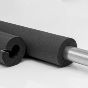 Rohrisolierung Kautschuk selbstklebend 2m Isolierschlauch 15mm - 24mm Dämmdicke | Kaimann Kaiflex HT s2 | 50% GEG