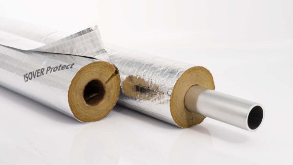 Mineralwolle Rohrisolierung 1,2m Isolierschale 50 mm Dämmdicke | Isover Ultimate Alu2 Profi Qualität | selbstklebende Überlappung | GEG 1 Mineralwolle Rohrisolierung 1,2m Isolierschale 50 mm Dämmdicke | Isover Ultimate Alu2 Profi Qualität | selbstklebende Überlappung | GEG
