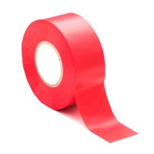 PVC Klebeband 30mm 33 m | für PE Rohrisolierung | rot
