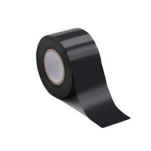 PVC Klebeband 38 mm 25 m | für Kautschuk Rohrisolierung | schwarz
