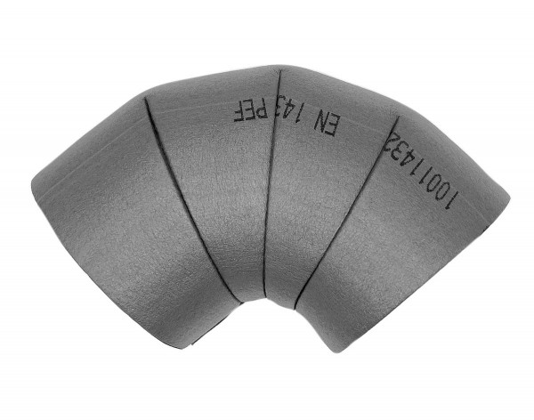 Rohrisolierung PE 90 Grad Bogen | 20mm Isolierstärke 1 Rohrisolierung PE 90 Grad Bogen | 20mm Isolierstärke