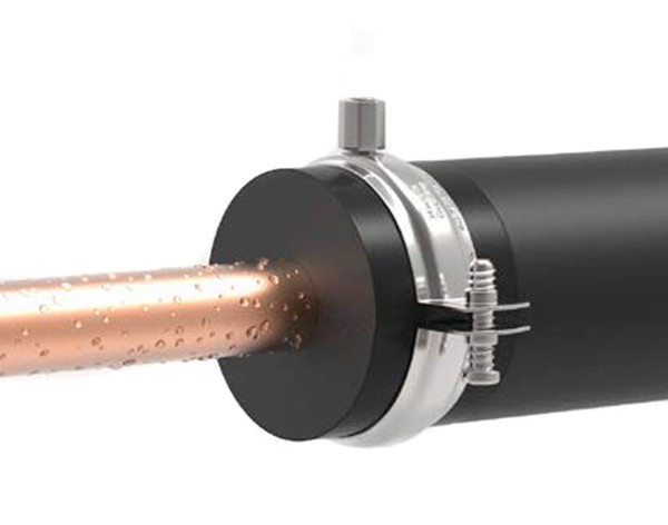 Isolierschelle isolierter gedämmter Rohrträger mit Rohrschelle 32 mm Dämmdicke 1 Isolierschelle isolierter gedämmter Rohrträger mit Rohrschelle 32 mm Dämmdicke