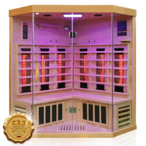 Infrarotkabine BRANDON 140x140 Dual-Therm