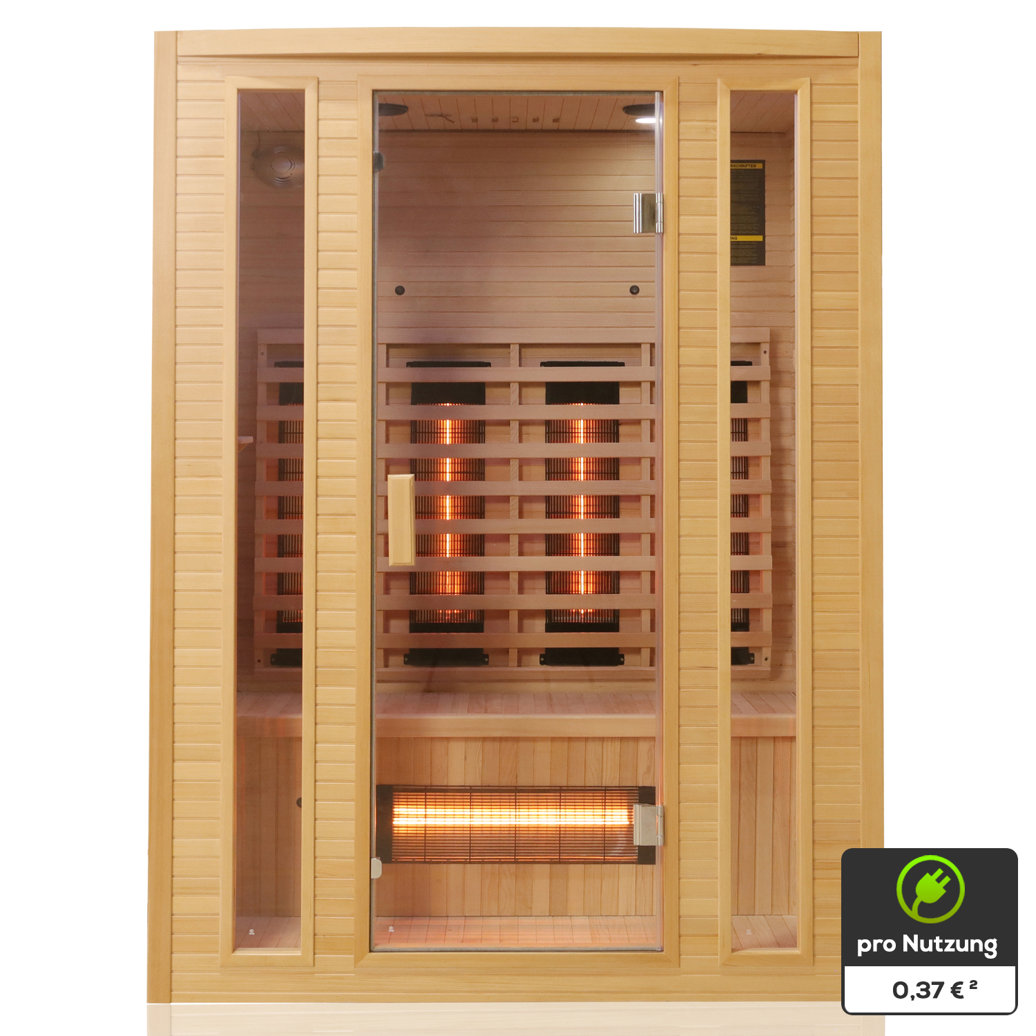 TroniTechnik Infrarotkabine MANILA 140x100 1 TroniTechnik Infrarotkabine MANILA 140x100