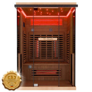 Dewello Infrarotkabine KENORA 130cm x 105cm