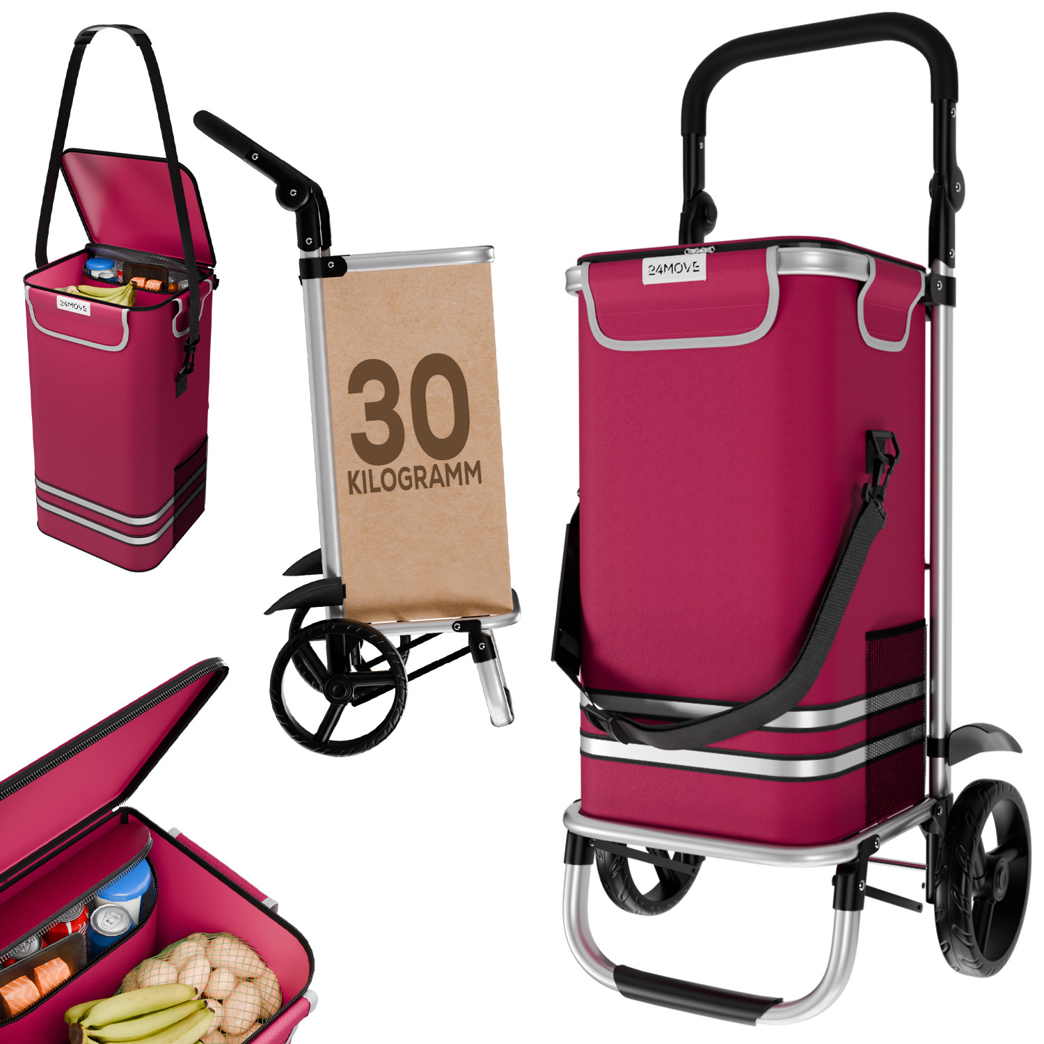 24MOVE® Trolley VEHLO rot 1 24MOVE® Trolley VEHLO rot