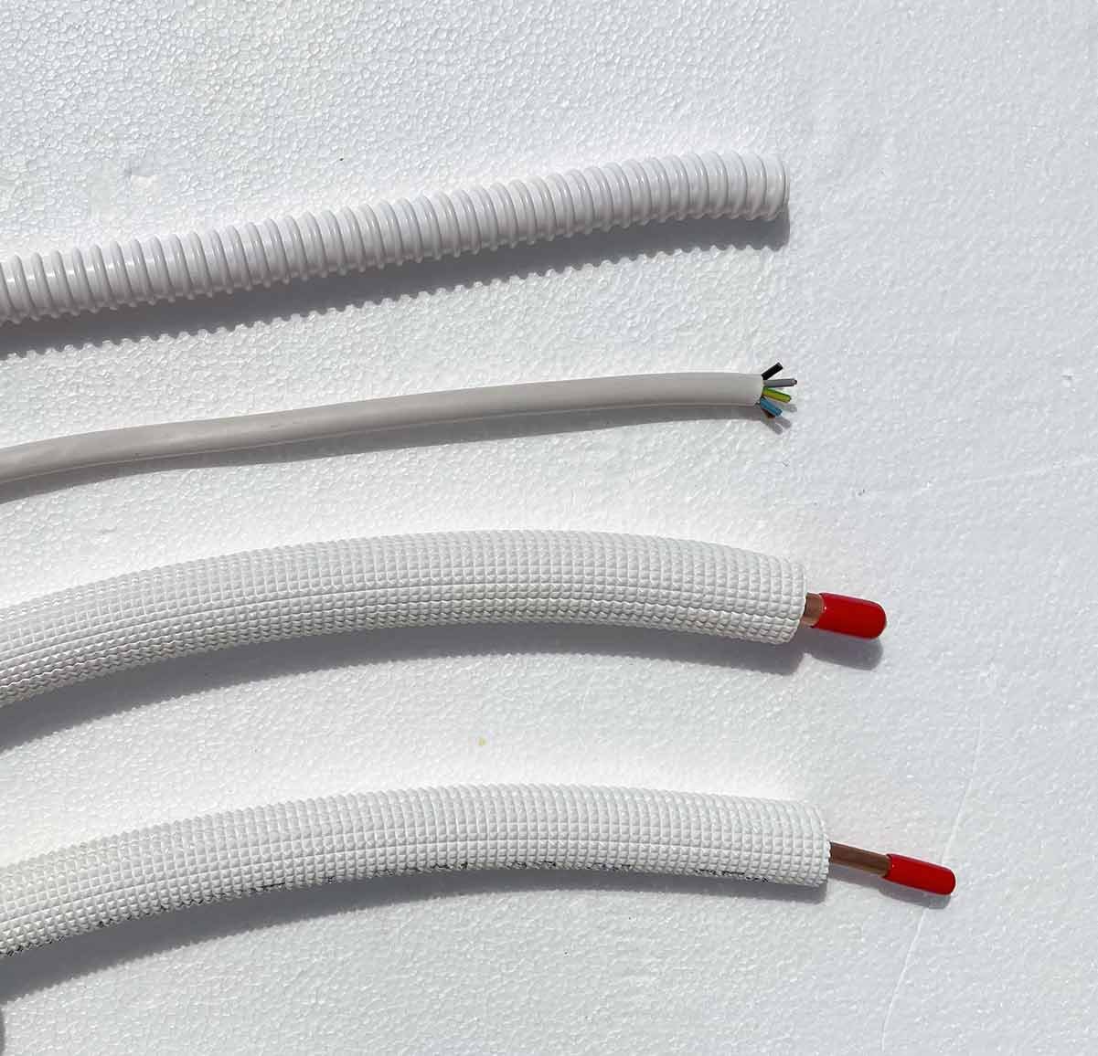 Leitungsset 1/4"""" + 1/2"""" (6,35/12,7 mm) Isolierte... 1 Leitungsset 1/4"""" + 1/2"""" (6,35/12,7 mm) Isolierte...