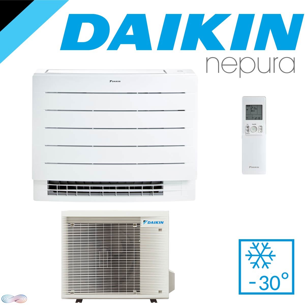 Daikin Klimaanlage Nepura Perfera Truhengerät 3,0 kW SET | FVXTM +... 1 Daikin Klimaanlage Nepura Perfera Truhengerät 3,0 kW SET | FVXTM +...