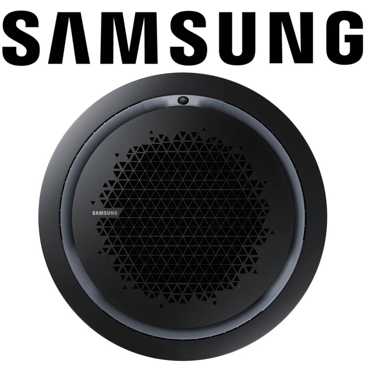 Samsung AC 120 WindFree 360° Kassette & Paneel rund schwarz 12 kW... 1 Samsung AC 120 WindFree 360° Kassette & Paneel rund schwarz 12 kW...