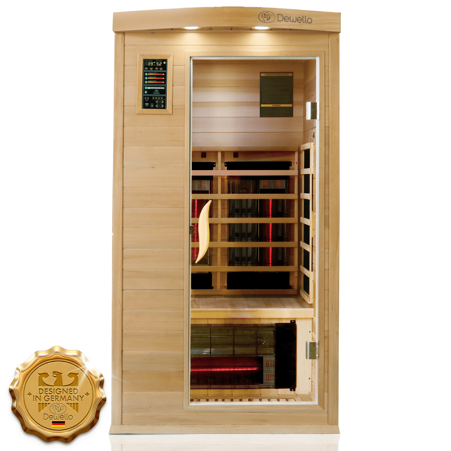 458 Infrarotkabine PIERSON PRO Hemlock Zeder