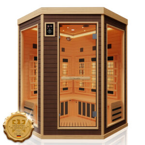 Infrarotkabine MONTREAL 120x120 Dual-Therm