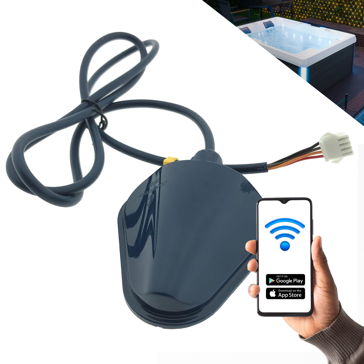 607 Joyonway WF01 WiFi Modul fuer Joyonway Steuerung P20B29 P25B37 1