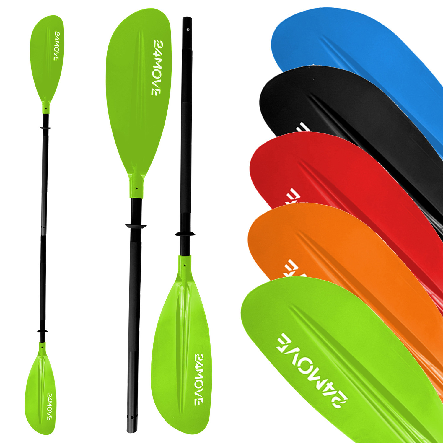 24MOVE® SUP Doppelpaddel LAGO für Paddleboards und Kajaks, Stechpaddel für Stand-Up Board grün 1 24MOVE® SUP Doppelpaddel LAGO für Paddleboards und Kajaks, Stechpaddel für Stand-Up Board grün