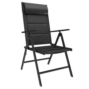 GARMIO® Gartenstuhl Balkonstuhl FLORENZ schwarz