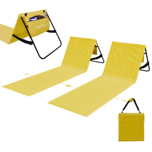 24MOVE® Strandmatte NATAL gelb SET (2Stück)