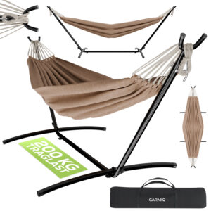 GARMIO® Hängematte VENEDIG braun
