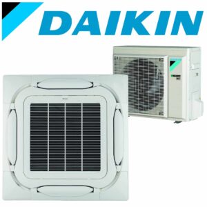 SET DAIKIN Roundflow FCAG 5 kW Deckenkassette reinweiß inkl....