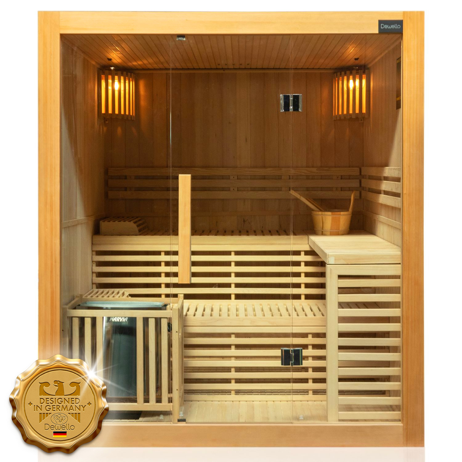 354 Finnische Sauna SARNIA 180x140 1