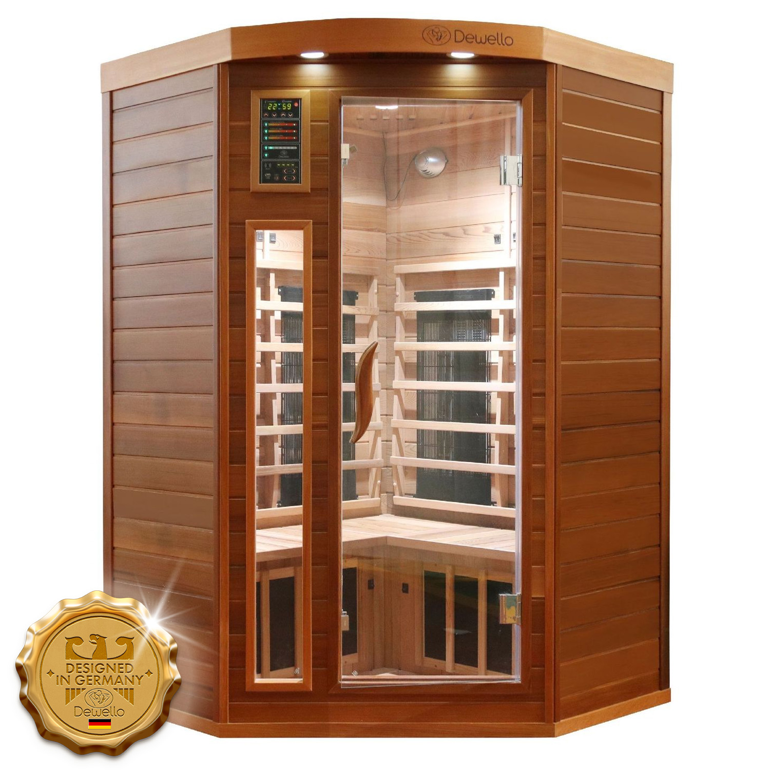 413 Infrarotkabine LAKEFIELD PRO Zeder