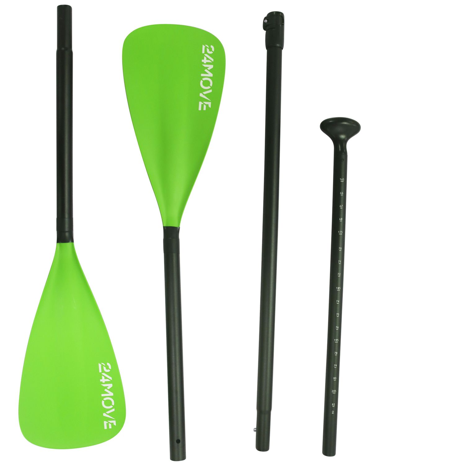 24MOVE® SUP Doppelpaddel für Paddleboards und Kajaks, Stechpaddel für Stand-Up Board grün 1 24MOVE® SUP Doppelpaddel für Paddleboards und Kajaks, Stechpaddel für Stand-Up Board grün