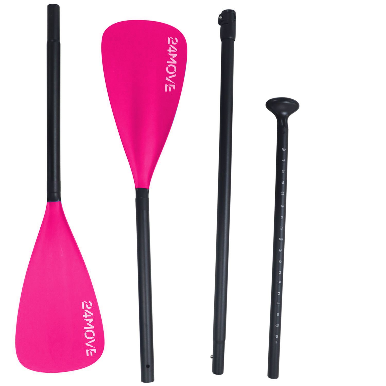 24MOVE® SUP Doppelpaddel für Paddleboards und Kajaks, Stechpaddel für Stand-Up Board pink 1 24MOVE® SUP Doppelpaddel für Paddleboards und Kajaks, Stechpaddel für Stand-Up Board pink