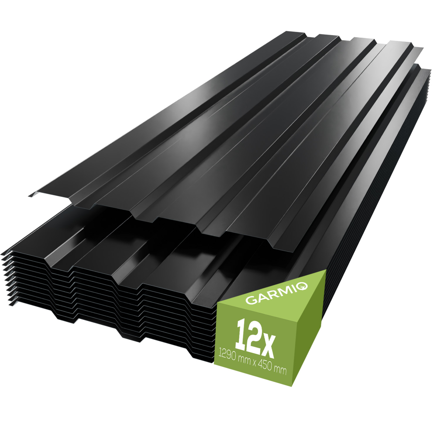 GARMIO® Profilblech Trapezblech Amalfi 129 SET (12 Stück) 1 GARMIO® Profilblech Trapezblech Amalfi 129 SET (12 Stück)