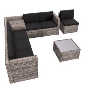 GARMIO® Rattan Sitzgruppe TURIN