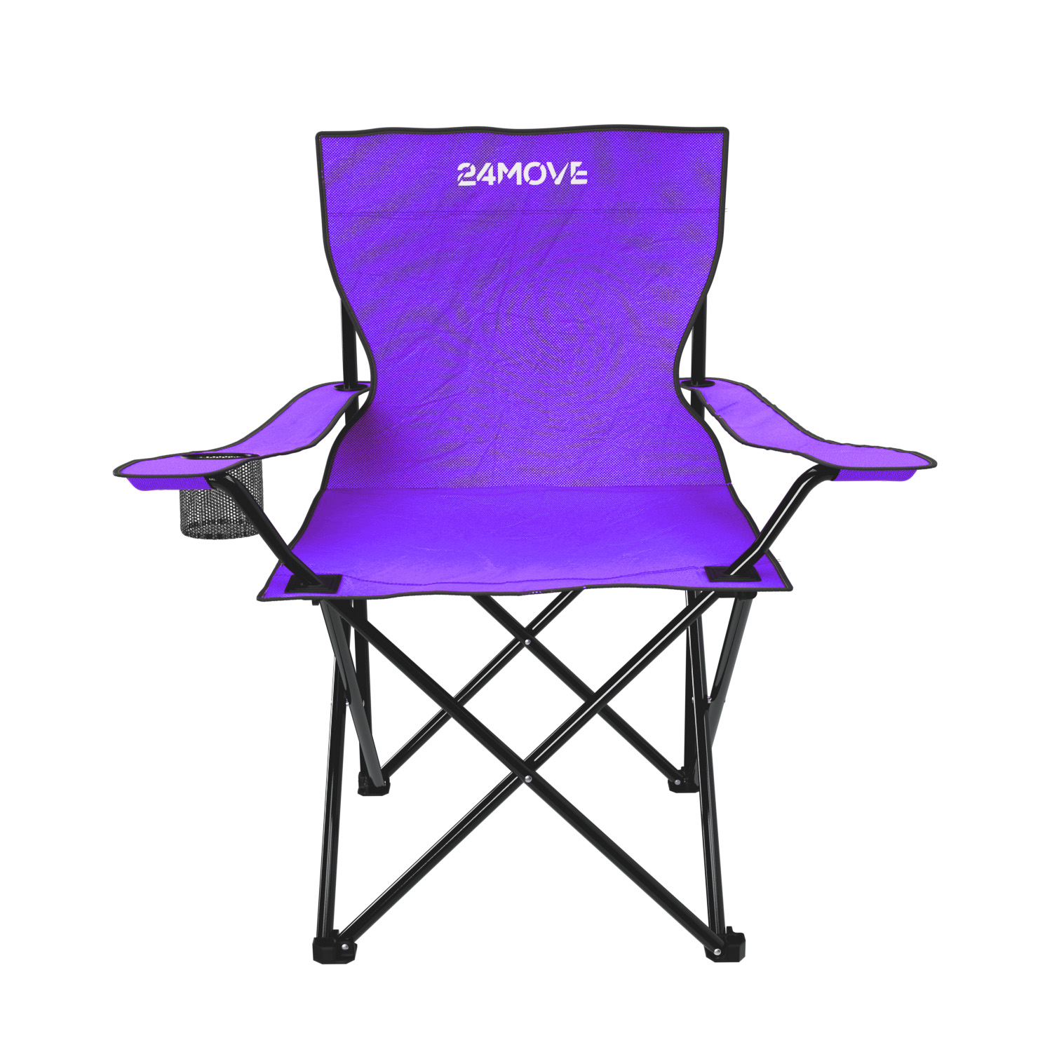 24MOVE® Campingstuhl Klappstuhl lila 1 24MOVE® Campingstuhl Klappstuhl lila