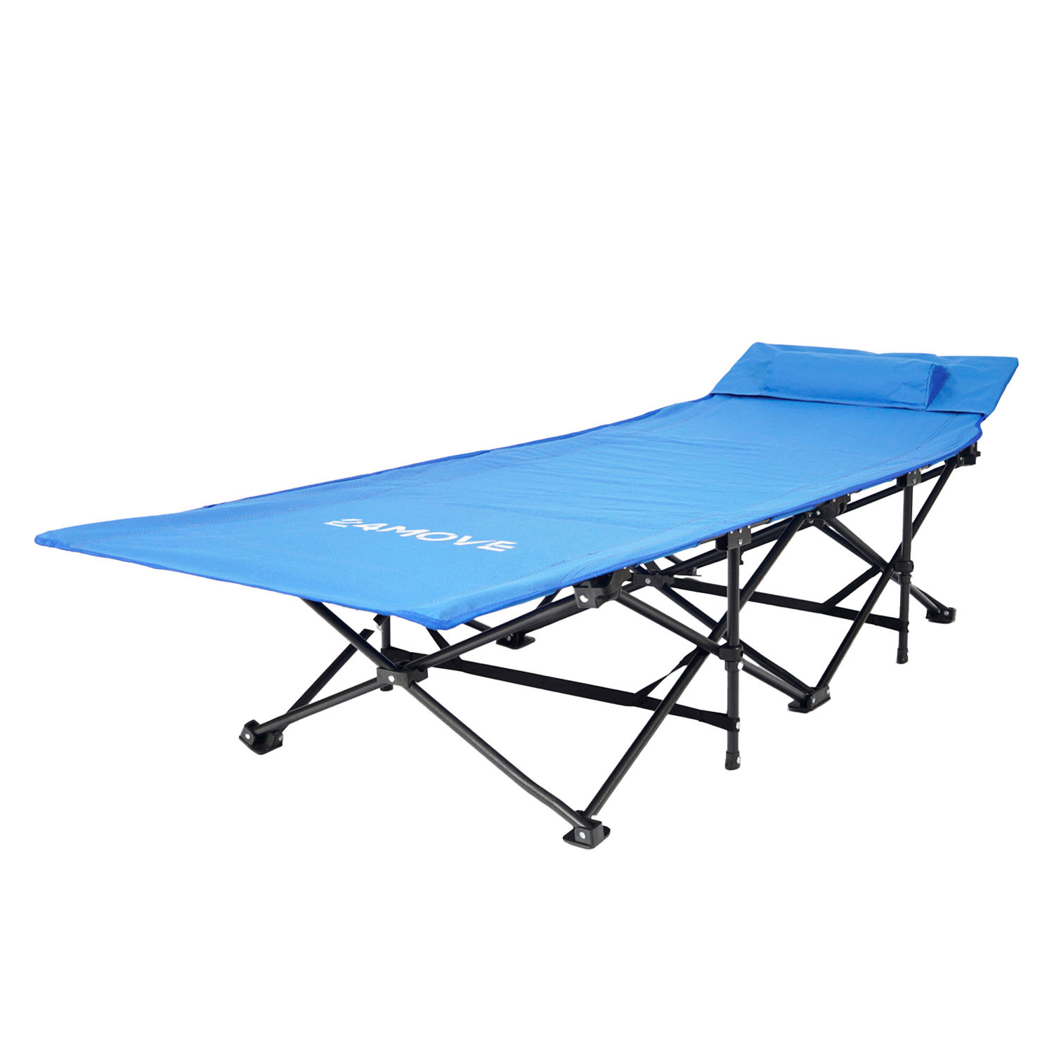24MOVE® Feldbett Campingbett Klappbett Campingliege klappbar BORBA blau 1 24MOVE® Feldbett Campingbett Klappbett Campingliege klappbar BORBA blau